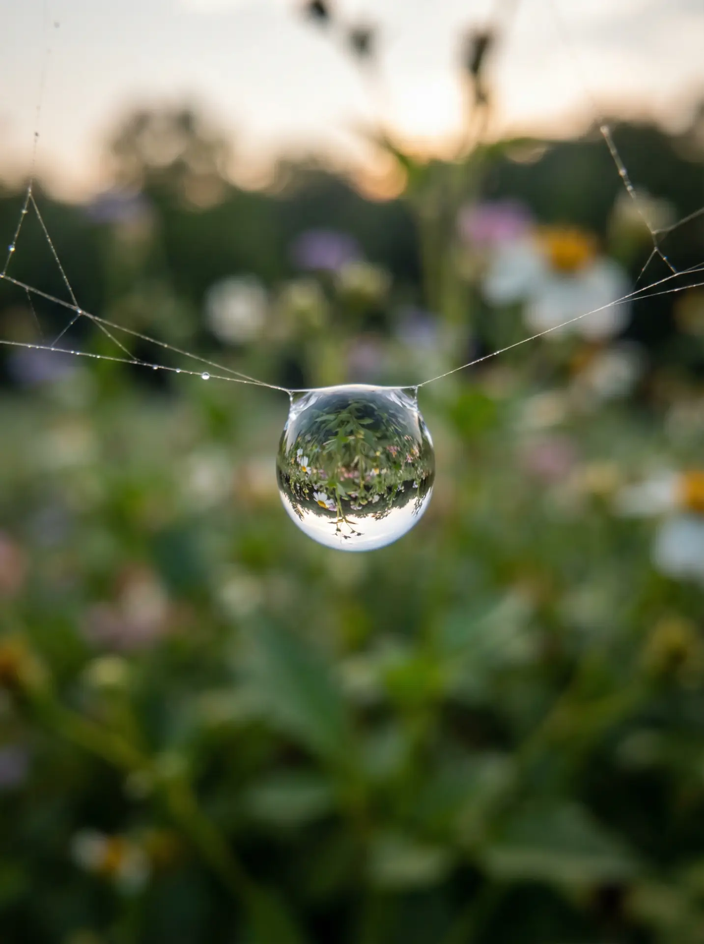 9I电影制作厂 精选 - 蛛网露珠微距摄影